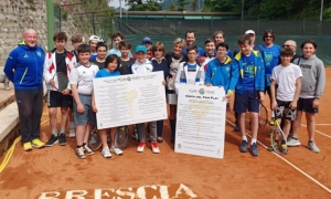 Le carte del Panathlon alla società sportiva "Forza e Costanza" - Panathlon International Club Brescia