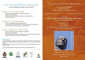 Nice Côté d'Azur - Colloque «Sport azuréen, tennis monégasque, terre fertile »