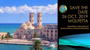 Extraordinary General Assembly of Panathlon International - Molfetta, Saturday 26 October 2019