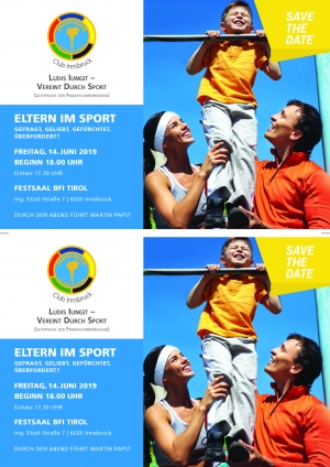 Innsbruck – Public Event on the theme “Parents and sport”