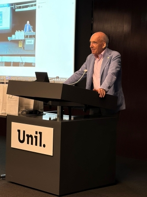 Pierre Zappelli, keynote speaker at the University of Lausanne’s LL.M. Graduation Ceremony