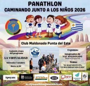 Panathlon Club Maldonado - Punta del Este - "Panathlon Caminando Junto a los Ninos 2026" - “El mar nos invita, la seguridad nos cuida”