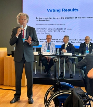 Patrick Van Campenhout zum Präsidenten der European Wushu Federation gewählt  - Panathlon International