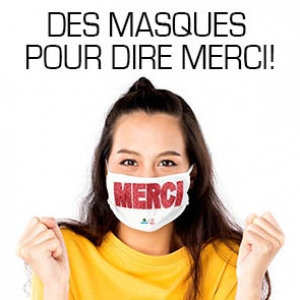 Wallonie-Bruxelles - FACE MASKS TO SAY THANKS!