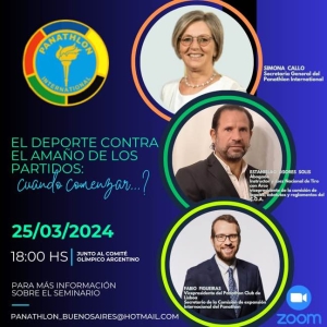 Panathlon Club Buenos Aires - SAMF: "EL DEPORTE CONTRA EL AMAÑO DE LOS PARTIDOS: cuando comenzar