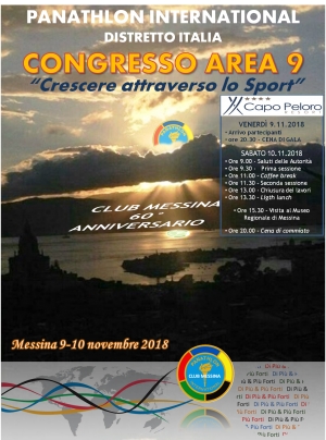 Area 09 - Congresso Area 09 - "Crescere attraverso lo sport"