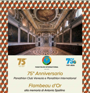 75th anniversary of the Panathlon Club Venezia and Panathlon International - Flambeau d’Or in memory of Antonio Spallino, awarded to Francesca Porcellato and Bashir Abdi
