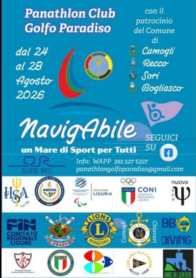 Panathlon Club Golfo Paradiso - NavigAbile un Mare di Sport per Tutti