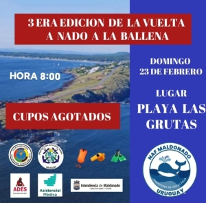 Panathlon Club Maldonado-Punta del Este - 3ra Edición de la VUELTA A NADO A LA BALLENA