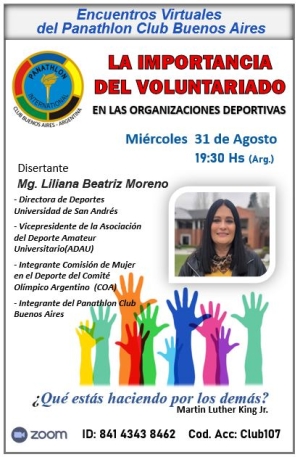 Buenos Aires - Encuentro virtuales "La importancia del voluntariado"