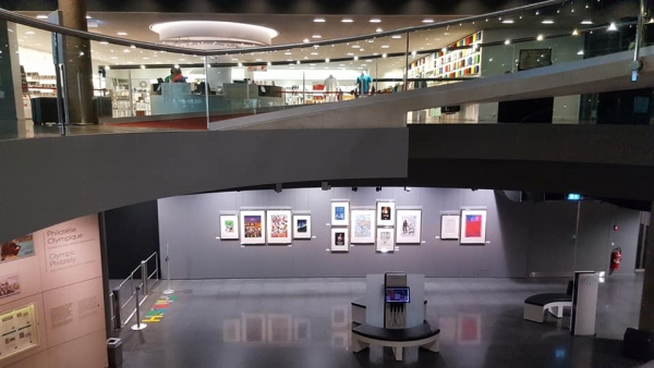 Inaugurée le 20 Mars l'exposition au Musée Olympique