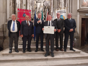 A special surprise in Venice for International President Giorgio Chinellato