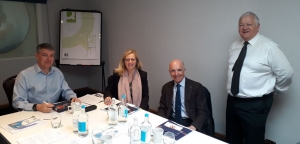 A bridge leading towards Great Britain