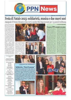Panathlon Club Pavia - Notiziario n 182 Gennaio 2026